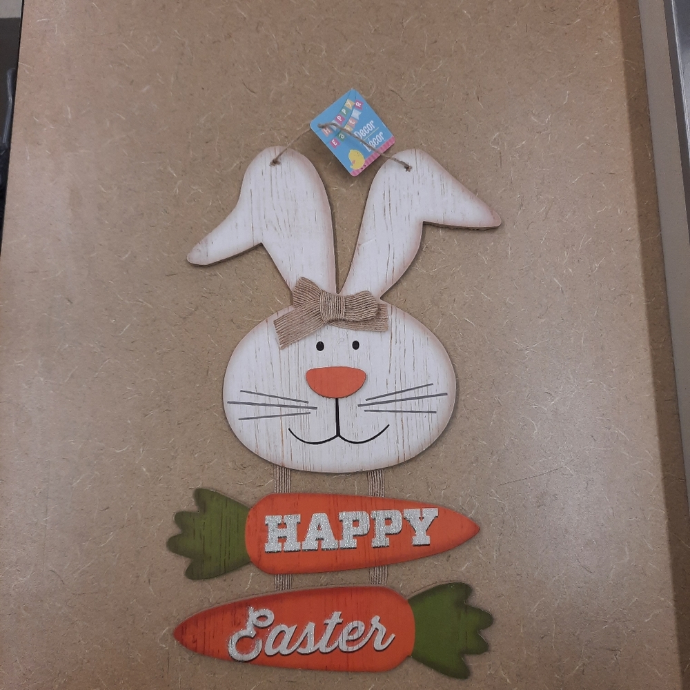 Happy Easter sign nwt